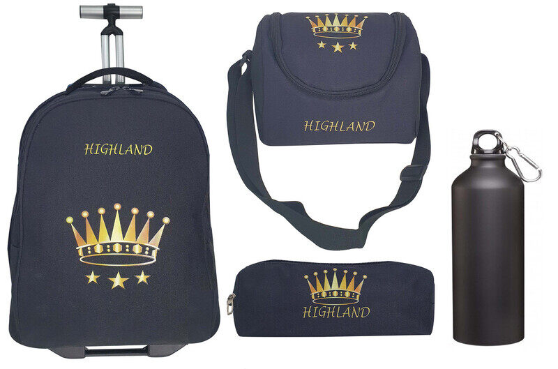 

Highland Crown 2rod designed Trolley 4 Pcs set