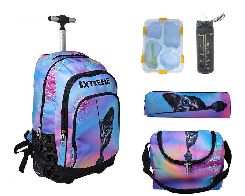 

Extreme 2 Wheels Trolley 5pcs set Unicorn