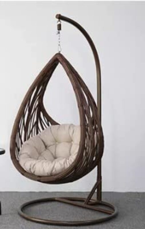 Yulan Bird Nest Swing, Brown