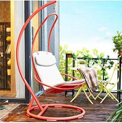 Ex Yulan Metal Leisure Outdoor Hanging Chair, JHA-178L- 349, Orange