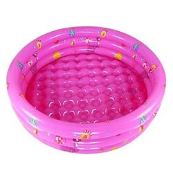 Ex 3-Ring Baby Swimming Pool, 130cm, Pink