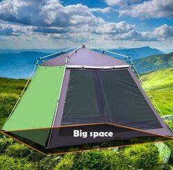 Yulan Anti-Insect & Anti-UV Waterproof Outdoors Camping Tent, Multicolour