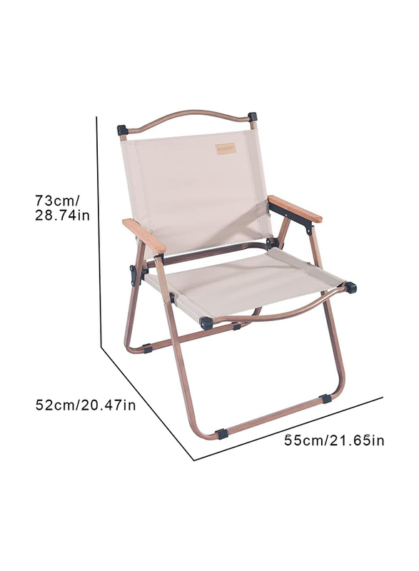 Yulan KMTY78-0383 Outdoor Folding Camping Chairs, White