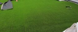 Ex Artificial Grass Carpet, Green, 3mm, 200 x 2500 cm