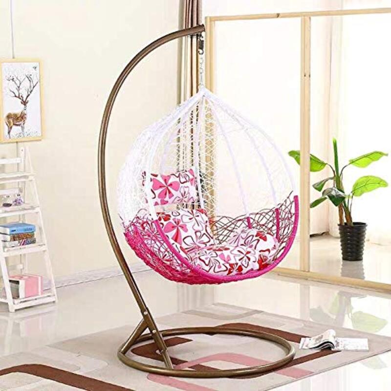 Ex Comfortable Outdoor Patio Swing Hanging Chair, 288, Multicolour
