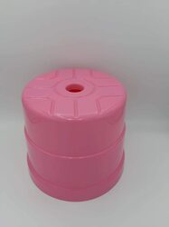 EX Round Plastic Stool, 023, Pink