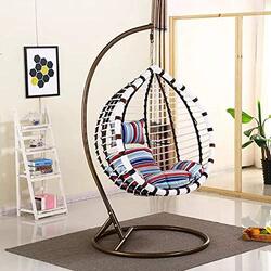 Ex Comfortable Outdoor Patio Swing Hanging Chair, 287, Multicolour