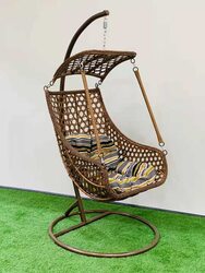 Yulan Comfortable Outdoor Patio Swing Hanging Chair, YL21019-401, Gold