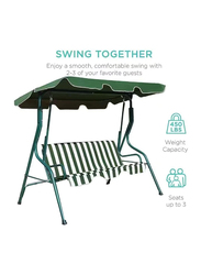 Yulan Sw002-0367 Outdoor Patio Swing Chair, Green