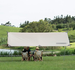 Yulan Outdoor Portable Tent Tarps, White