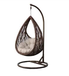 Yulan Bird Nest Swing, Brown