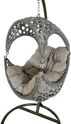 Yulan Outdoor Leisure Nordic Swing Chair, YL21032-516, Grey