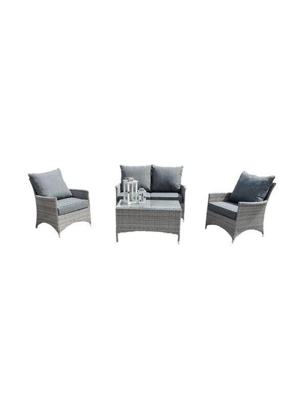 

Yulan Outdoor Rattan Garden Furniture Set, Grey