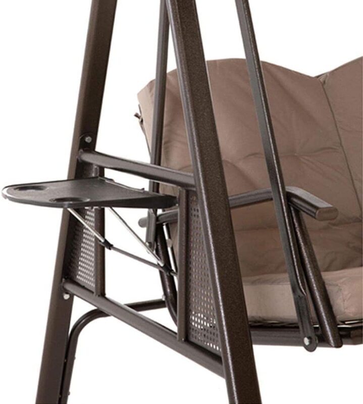 Ex Out sunny Seater Swing Chair, Brown