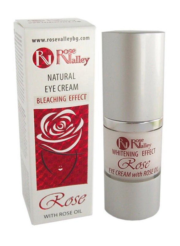 

Bulgarian Natural Eye Cream with Rose Oil & Bleaching Effect, 20ml