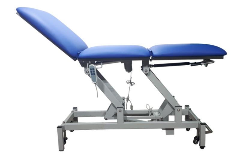 Electric Examination Couch 3 Section With Roll Holder.