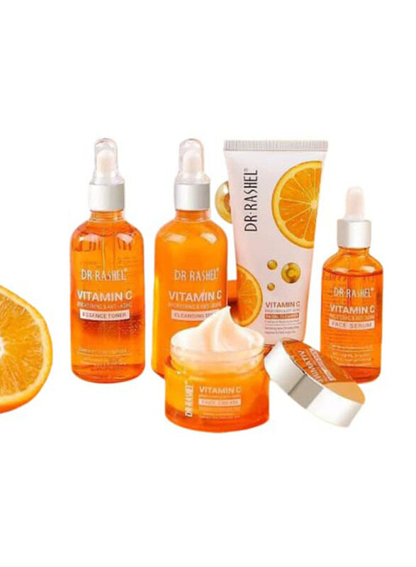 

Dr. Rashel Vitamin C Brightening & Anti Aging Skin Care Set, 5 Pieces