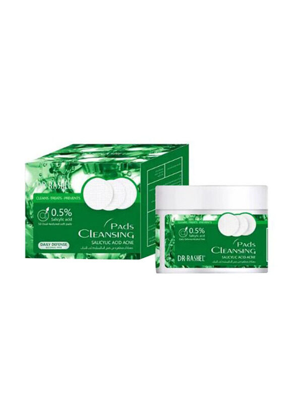 

Dr. Rashel 0.5% Salicylic Acid Acne Cleansing Pads, 50 Pads
