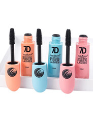 7D Your Logo Silk Fiber Lash 4D Mascara, 12ml, Black