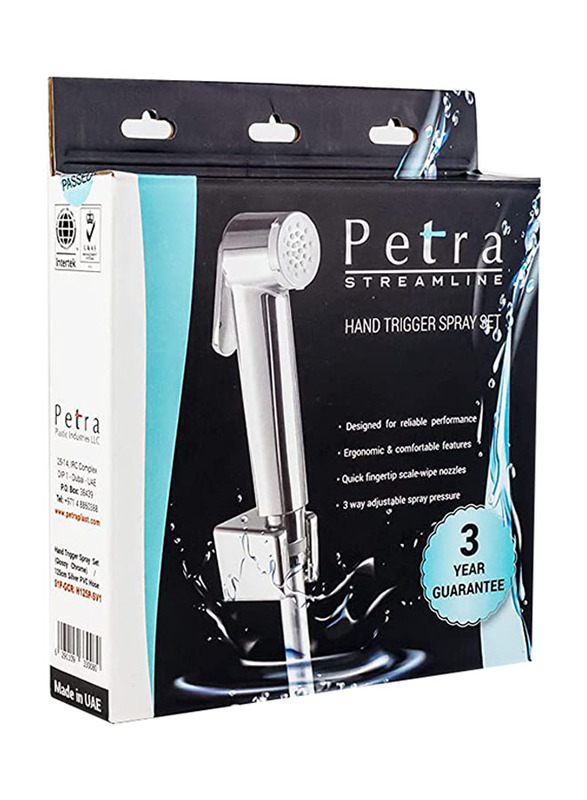 Petra Streamline Shattaf Set, Silver