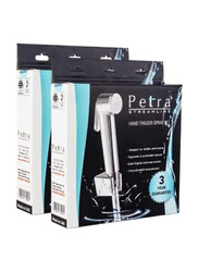 Petra Streamline Shattaf Set, 2 Pieces, Silver