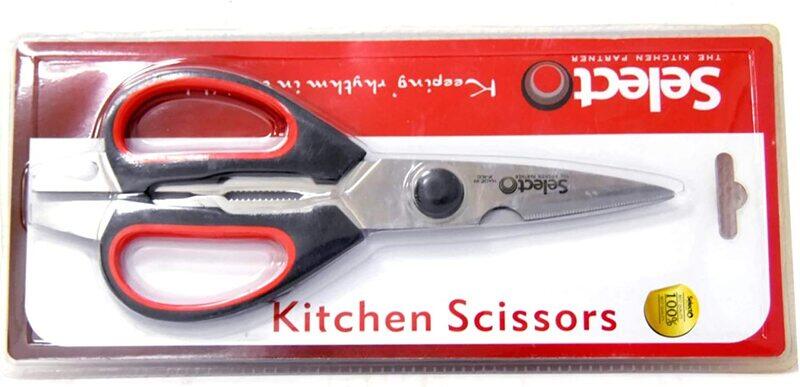 

Selecto Kitchen Scissor, Black/Red