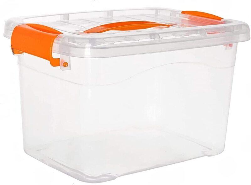 

Selecto Besto Plastic Storage Box with Lid, 15 Litres, Clear