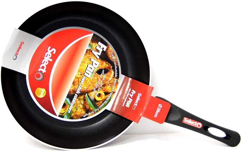 

Selecto 2.5mm Thicknessinside with 2 layers Non-Stick Fry Pan, S1098, 26cm, Red/Black