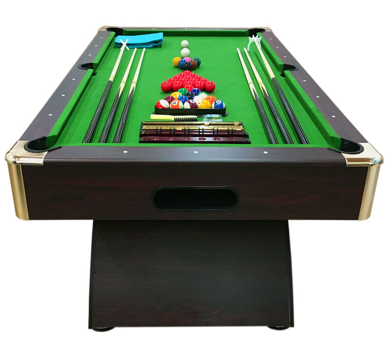 Simbashoppingmea - 8 FT Modern Billiard Table Green Full Optional, Leonida