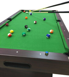 Simbashoppingmea - 7 FT Modern Billiard Table Green Full Optional, Annibale