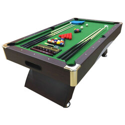 Simbashoppingmea - 7 FT Modern Billiard Table Green Full Optional, Annibale