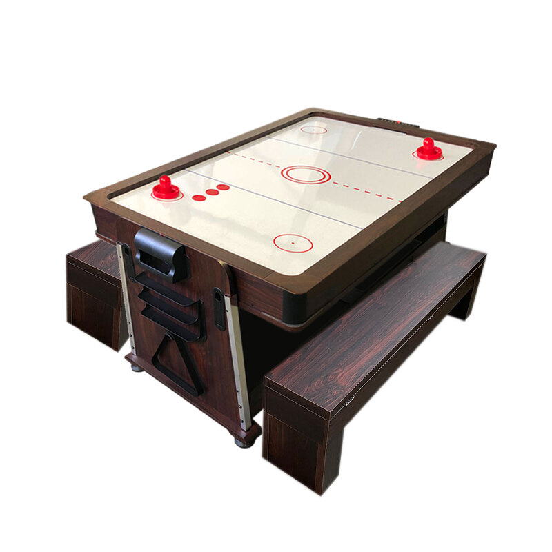 Simbashoppingmea - 7 FT Pool Table + Air Hockey + Table Tennis + Table, Mattew with Benches