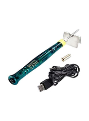 Power Electric USB Soldering Iron Tools with LED Indicator, Green