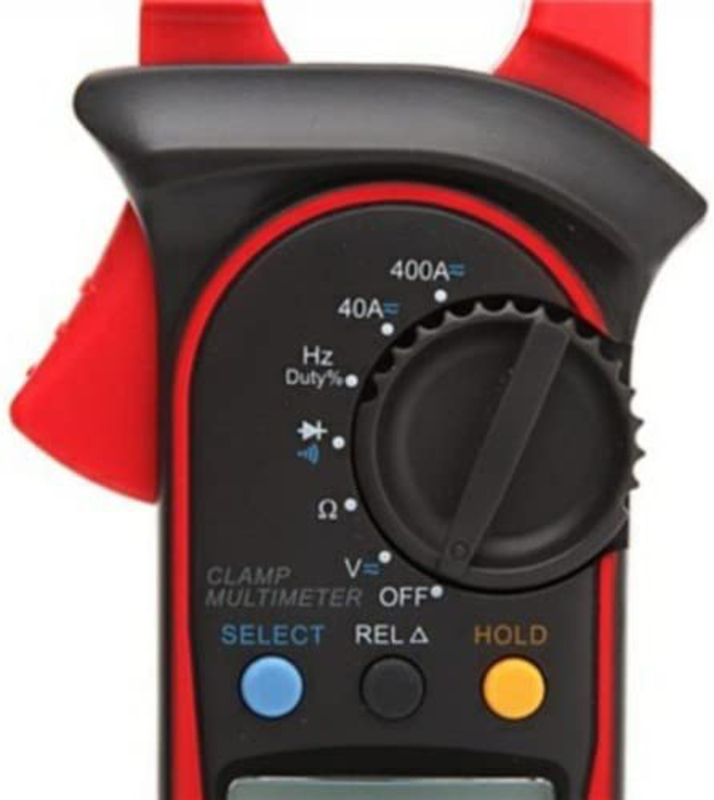Uni-T UT203 Digital Clamp Meters, Red/Black