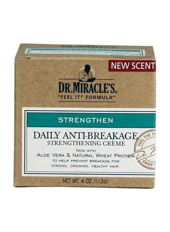 

Dr. Miracle's Daily Anti-Breakage Strengthen Creme, 113 g