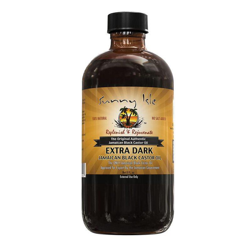 

Sunny Isle Jamaican Black Extra Dark Castor Oil, 8 Oz