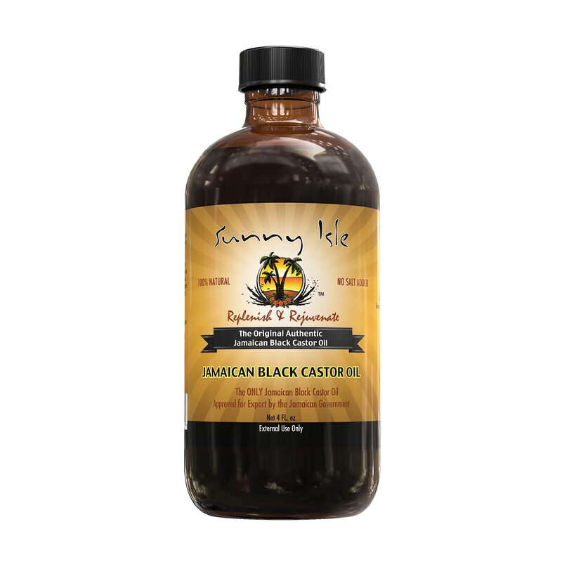 Sunny Isle Jamaican Black Castor Oil, 4 Oz