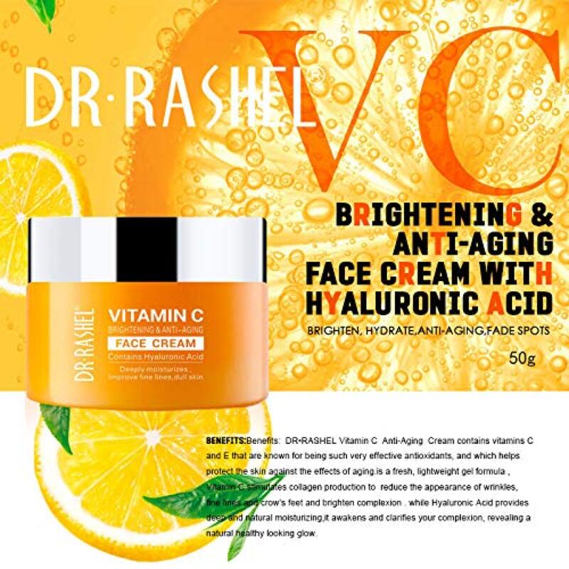 Dr. Rashel Vitamin C Face Cream, 1.76oz