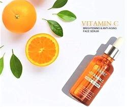 Dr Rashel Vitamin C Face Serum Hyaluronic Acid for Firming and Anti Aging, Pack of 2 x 50ml + 1 Pair of Collagen Crystal Eye Mask