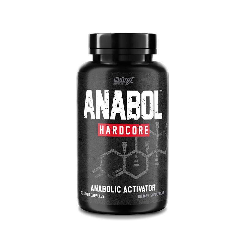 

Nutrex Research Anabol Hardcore Anabolic Activator Dietary Supplement, 60 Capsules