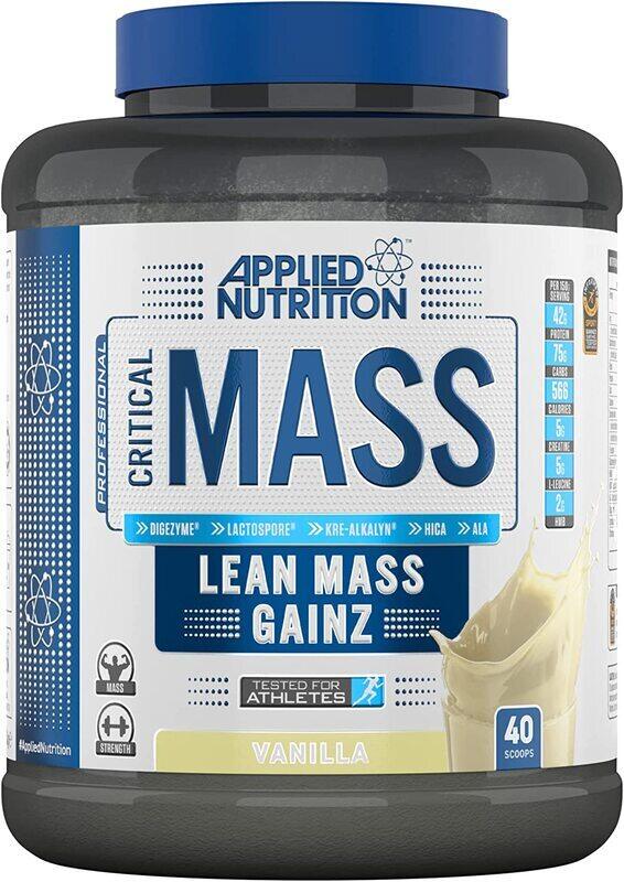 

Applied Nutrition Critical Mass Lean Mass Gainz, 2.4 Kg, Vanilla