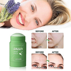 Meidian Green Tea Poreless Deep Cleanse Blackhead Remover Mask Clay Stick for Face, 1 Piece