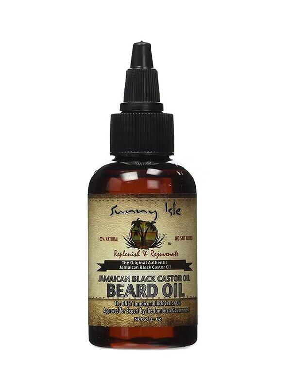 

Sunny Isle Jamaican Black Castor Beard Oil, 2oz