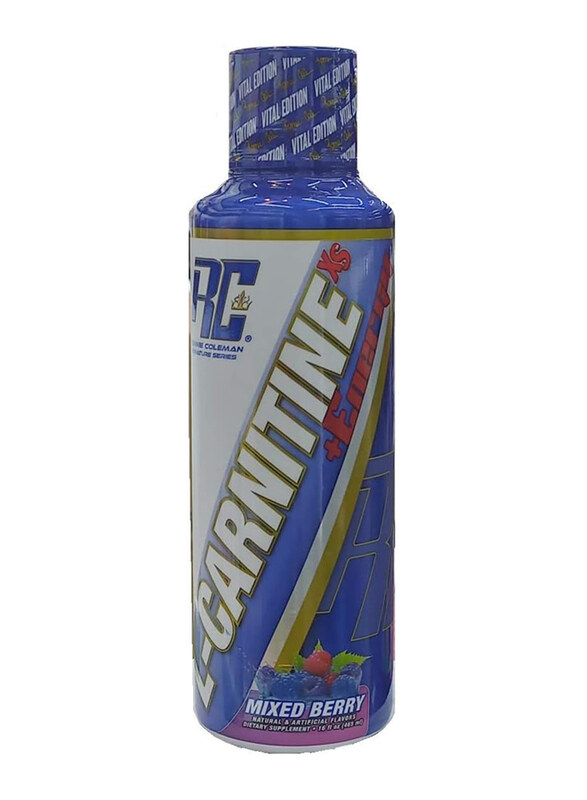 

Ronnie Coleman L-Carnitine XS +Energy Liquid, 465ml, Mixed Berry
