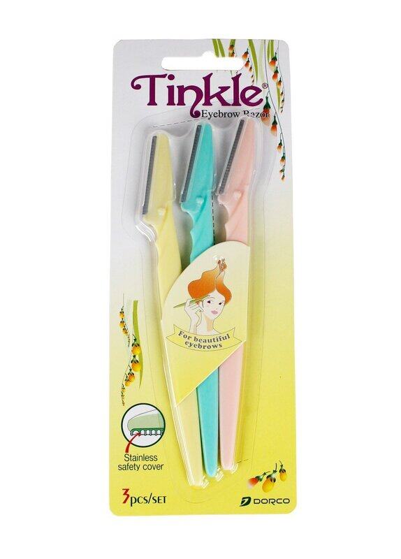 

Tinkle Facial Hair Shaper Eyebrow Razors, 3 Pieces