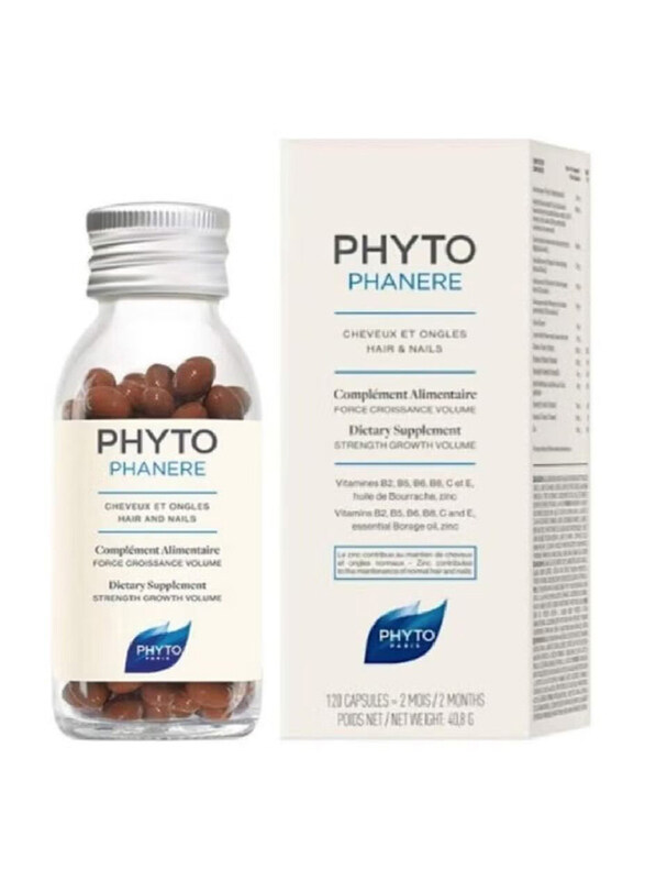 

Phyto Phanere Phytophanere Capsules for Hair & Nails, 120 Capsules