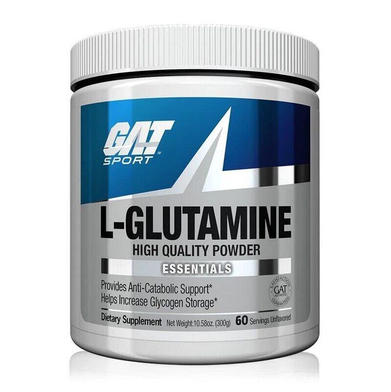 

Gat L-Glutamine High Quality Powder, 300gm, Unflavoured