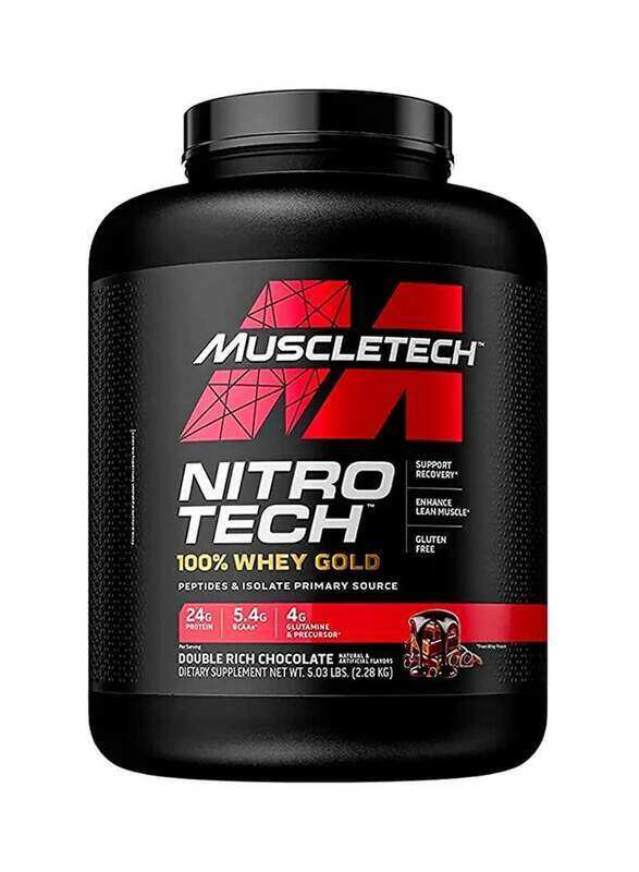 

Muscletech Nitro Tech Whey Gold Double Rich, 2.28 Kg, Chocolate