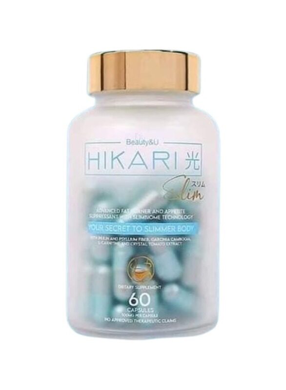 

Hikari Slim Your Secret to Slimmer Body, 60 Capsules