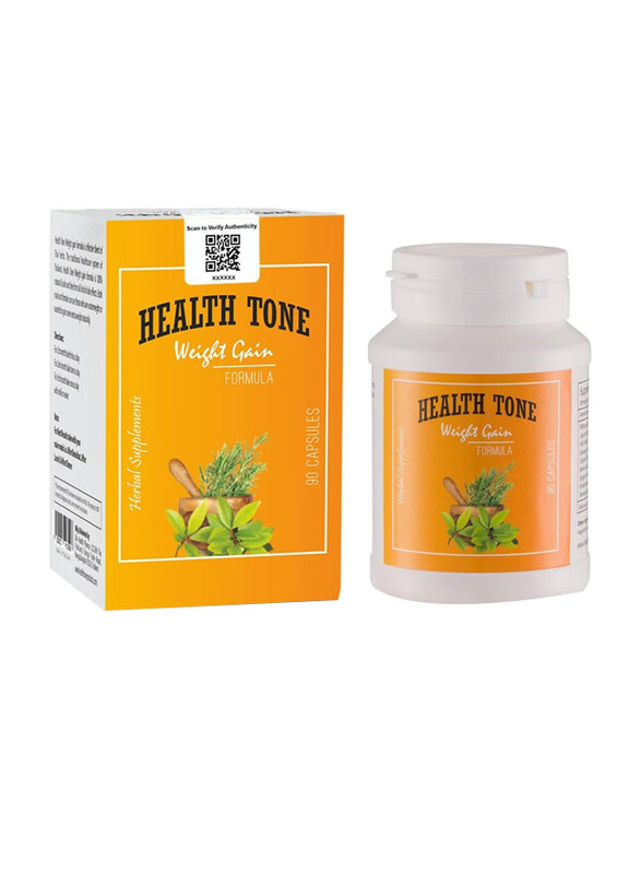 

Health Tone Weight Gain Capsule, 500mg, 90 Capsules